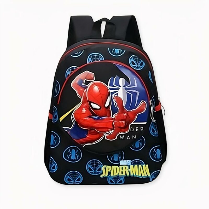 Sac à dos Spiderman mignon et coloré noir, bonne qualité et très tendance.