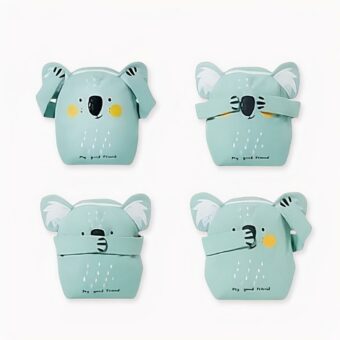 Sac à dos de koala pour enfants, couleur vert. Bonne qualité et très tendance.
