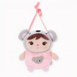 Sac à dos en peluche pour filles, bonne qualité et très tendance.