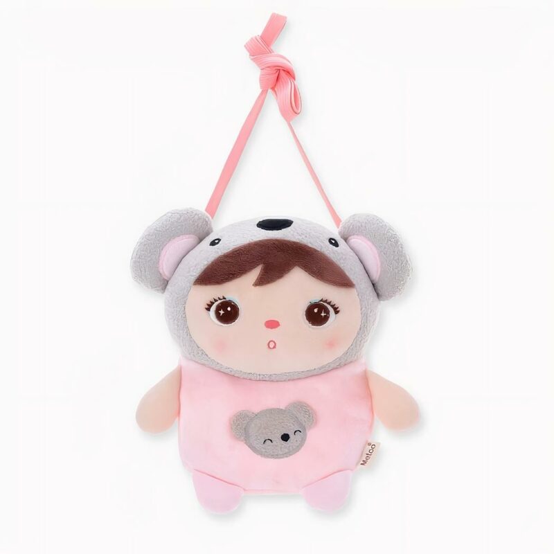 Sac à dos en peluche pour filles, bonne qualité et très tendance.