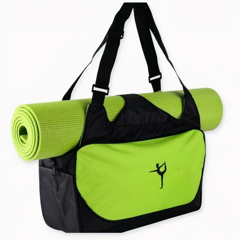 Voici le sac multifonctionnel pour le yoga ! Ce sac élégant et pratique est le moyen idéal d'emporter votre tapis de yoga partout où vous allez. La construction solide et les couleurs vives font de ce sac un incontournable pour toute femme soucieuse de la mode. Et surtout, grâce à sa conception polyvalente, il peut être utilisé comme sac de sport ou comme sac à dos de tous les jours. Alors ne passez pas à côté de cet équipement essentiel - commandez votre sac à dos multifonctionnel pour le yoga dès aujourd'hui !