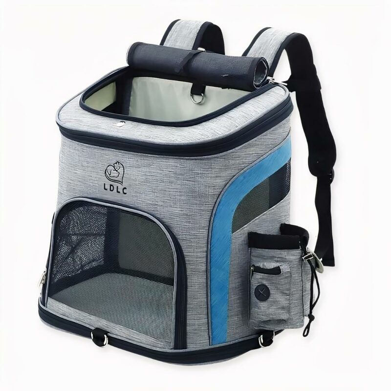 Voyagez partout avec votre chat dans le plus grand confort possible ! Avec ce sac à dos chat double ouverture, votre chaton se sentira plus à l'aise que jamais et profitera d'une promenade comme jamais auparavant.