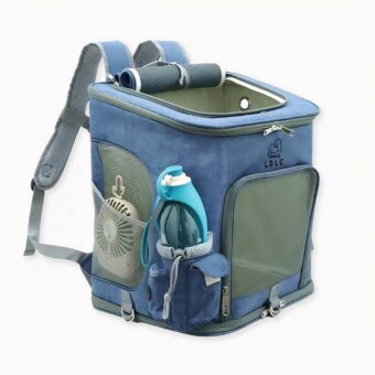 Vous cherchez un sac à dos pour chat confortable et respirant, avec des rangements ? Ne cherchez pas plus loin que le nôtre ! Notre sac à dos pour chat en maille avec rangement, il est fabriqué dans un matériau durable et de haute qualité, et comporte un accessoire de transport pour la commodité de votre chat.