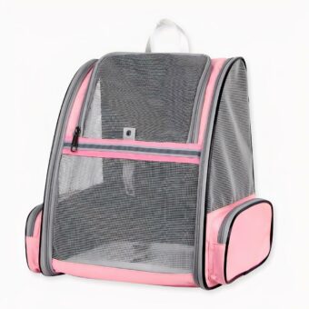 Transportez votre chat partout avec facilité grâce à notre sac à dos pour chat respirant. Avec ce sac, votre félin se sentira en sécurité et profitera d'une promenade comme jamais auparavant, il est confortable et agréable.