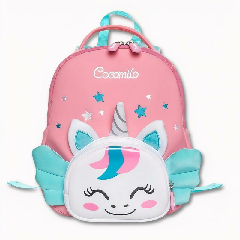 Sac_a_dos_licorne_avec_étoiles_2 Sac a dos licorne avec étoiles rose et vert, bonne quamité et très douce.