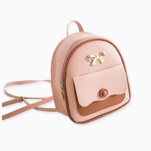 Découvrez notre merveilleux mini sac à dos multifonctionnelle rose et marron pour femme et ses détails dorés. Avec son style simple et classique, ce sac s’adapte au plus proche de votre look pour votre plus grand bonheur. Faites-vous plaisir en achetant un.
