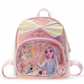 Sac à dos à paillettes la reine des neiges Elsa