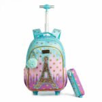 Sac à dos 3 en 1 motif Tour Eiffel pour fille 4