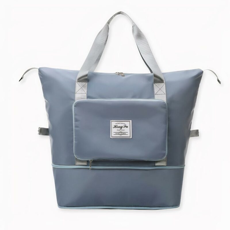 IMG_Sac cabas_imperméable_pliable Difficile de trouver un sac à la fois pratique et stylé pour vous accompagner dans vos aventures ? Ne cherchez plus, ce sac cabas étanche et pliable est fait pour vous ! Vous allez être surpris par sa grande capacité de stockage, ses nombreuses poches ainsi que sa fonction pliable permet d'être ranger facilement