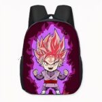 Sac à dos Dragon Ball Super Son Goku saiyen rosé. Bonne qualité et très à la mode.