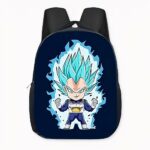 Sac à dos Dragon Ball Z Vegeta niveau saiyan bleu. Bonne qualité et très à la mode.
