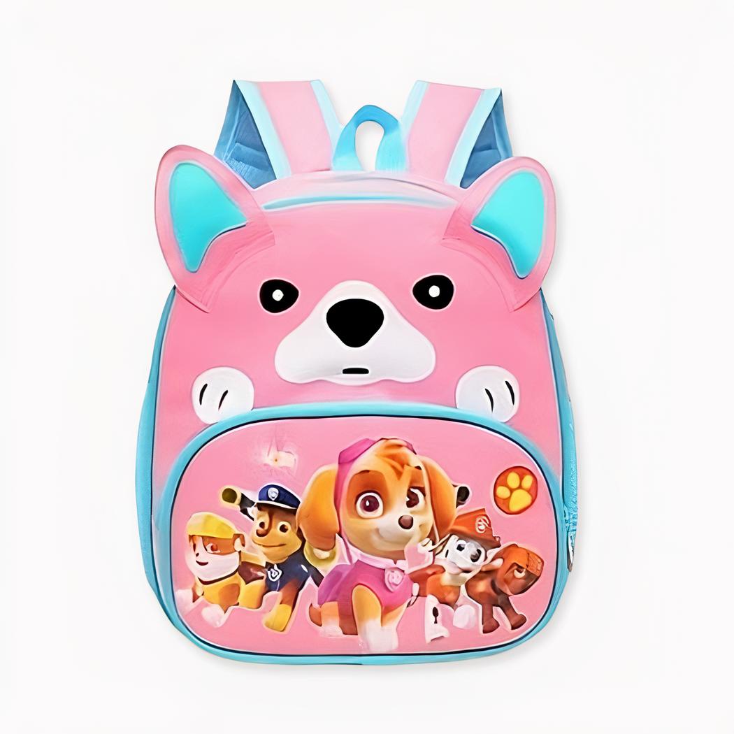 Sac à dos Pat Patrouille à design chien pour filles rose et bleu. Bonne qualité et très à la mode.
