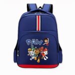 Sac à dos Ryder et son équipe Pat Patrouille bleu et rouge. Bonne qualité et très à la mode.