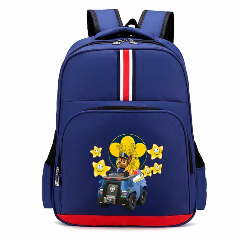 Sac à dos à motif Chase Pat Patrouille bleu