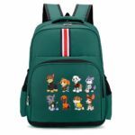 Sac à dos motif équipe Pat Patrouille vert à la mode