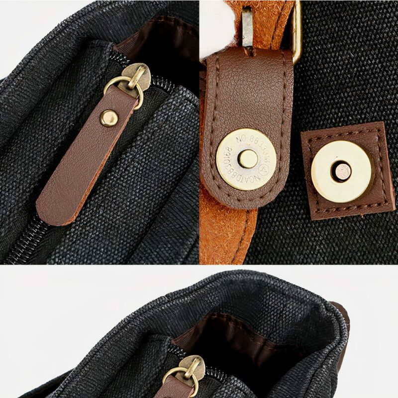 Sac à bandoulière style vintage 14 pouces pour ordinateur3