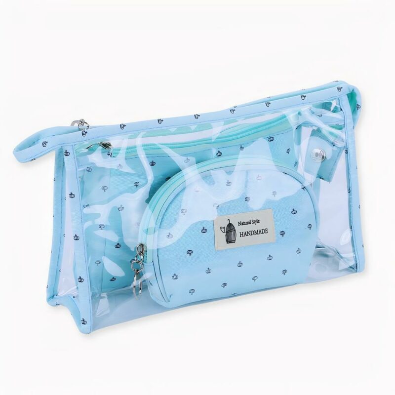 Vous cherchez une trousse de maquillage à la fois élégante et fonctionnelle ? Ne cherchez pas plus loin que notre ensemble de trois trousses de maquillage. Fabriqués à partir de matériaux de haute qualité, ces petits sacs sont conçus pour résister aux rigueurs d'une utilisation quotidienne.