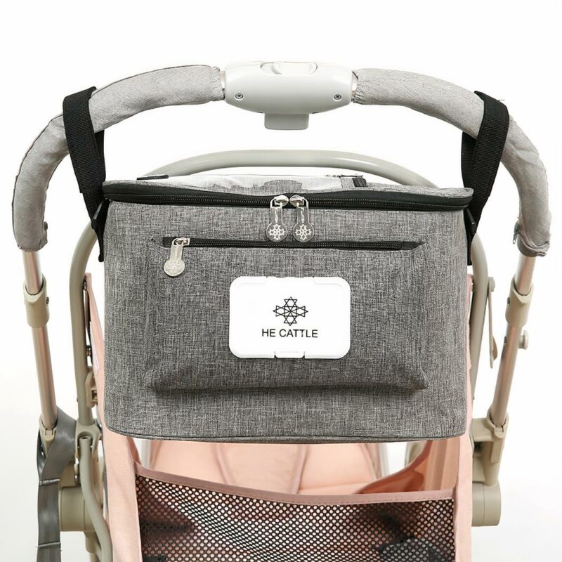 Sac de rangement élégant pour poussette 1