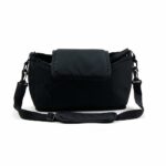 Sac de rangement de poussette couleur unie noir de haute qualité