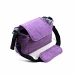 Sac de rangement de poussette couleur unie violet très haute qualité