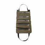 Sac à outils polyvalent en rouleau marron avec plusieurs poches