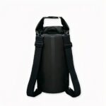 Sac à dos de plage étanche en PVC noir