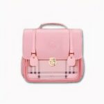 Sac à dos d'école carreaux pour enfants, bonne qualité et très à la mode.