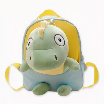 Sac à dos lilliputien pour enfant peluche dinosaure jaune. Bonne qualité et très douce.