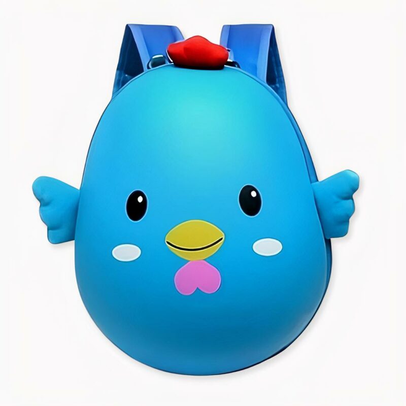 Sac à dos lilliputien pour enfant poussin bleu. Bonne qualité et très à la mode.