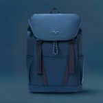 Sac à dos ergonomique étanche grande capacité bleu