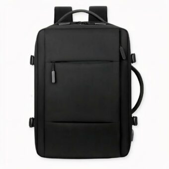 Dites adieu aux maux de dos et aux épaules tendues ! Ce sac à dos de voyage ergonomique noir uni est conçu pour votre confort. Il possède un design ergonomique innovant qui répartit uniformément le poids sur votre dos et vos hanches, afin que vous puissiez le porter sans douleur. Le sac à dos est fabriqué à partir de matériaux robustes et imperméables, parfaits pour toute aventure. Les sangles sont réglables, ce qui vous permet de personnaliser l'ajustement en fonction de vos besoins. Et si vous en avez assez de le porter sur votre dos, vous pouvez toujours utiliser la poignée latérale pour le transporter comme une mallette. Ce sac à dos est parfait pour tous ceux qui veulent voyager confortablement et les mains libres !