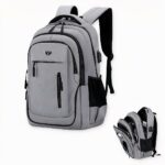 Lorsqu'il s'agit de trouver le sac à dos idéal, il peut être difficile d'en trouver un qui ait à la fois du style et de la substance. Cependant, notre sac à dos ergonomique de grande capacité gris fait mouche. Ce sac à dos a été conçu dans un souci de confort et de praticité, ce qui en fait le choix idéal pour ceux qui sont toujours en mouvement. La conception ergonomique du sac à dos garantit un port confortable, même lorsqu'on porte une charge lourde. Les bretelles rembourrées répartissent le poids uniformément, ce qui facilite le travail du dos et des épaules. Enfin, les panneaux en maille respirante vous permettent de rester au frais et à l'aise, même lorsque vous transpirez beaucoup. Le compartiment principal de grande capacité est parfait pour transporter tous vos articles essentiels, que vous alliez au travail ou à la salle de sport. La poche avant pratique est parfaite pour ranger les petits objets tels que votre téléphone ou vos clés. Enfin, le porte-bouteille intégré vous permet de vous hydrater pendant vos déplacements. Si vous recherchez un sac à dos à la fois élégant et fonctionnel, notre sac à dos ergonomique de grande capacité en gris est le choix idéal pour vous.