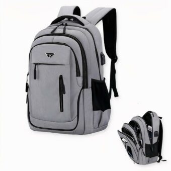 Lorsqu'il s'agit de trouver le sac à dos idéal, il peut être difficile d'en trouver un qui ait à la fois du style et de la substance. Cependant, notre sac à dos ergonomique de grande capacité gris fait mouche. Ce sac à dos a été conçu dans un souci de confort et de praticité, ce qui en fait le choix idéal pour ceux qui sont toujours en mouvement. La conception ergonomique du sac à dos garantit un port confortable, même lorsqu'on porte une charge lourde. Les bretelles rembourrées répartissent le poids uniformément, ce qui facilite le travail du dos et des épaules. Enfin, les panneaux en maille respirante vous permettent de rester au frais et à l'aise, même lorsque vous transpirez beaucoup. Le compartiment principal de grande capacité est parfait pour transporter tous vos articles essentiels, que vous alliez au travail ou à la salle de sport. La poche avant pratique est parfaite pour ranger les petits objets tels que votre téléphone ou vos clés. Enfin, le porte-bouteille intégré vous permet de vous hydrater pendant vos déplacements. Si vous recherchez un sac à dos à la fois élégant et fonctionnel, notre sac à dos ergonomique de grande capacité en gris est le choix idéal pour vous.