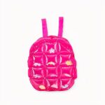 Sac à dos gonflable parfait pour la rentrée en maternelle, couleur rose. Bonne qualité et très à la mode.