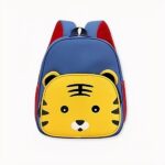 Sac à dos maternelle motif Tigrou jaune, blanc et noir.