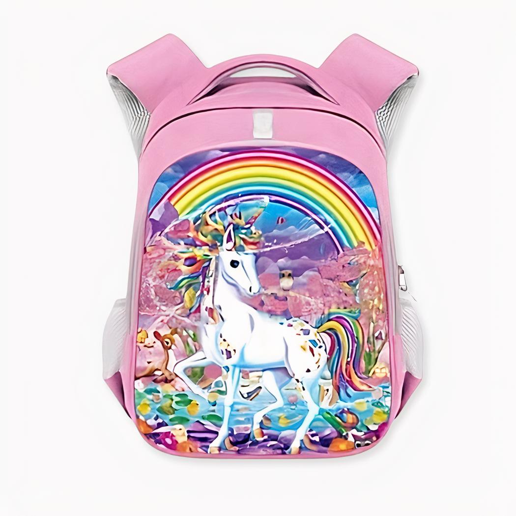 Sac à dos CP avec sublime licorne multicolore