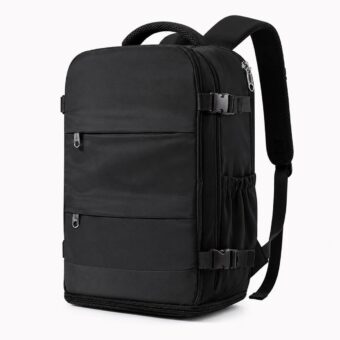 Découvrez le sac à dos voyage cabine format 40x30x20, votre allié pour voyager sans payer de bagage en soute. Aux dimensions exactes approuvées par les compagnies low-cost, il s'ouvre à 180° comme une valise, intègre un compartiment dédié à votre ordinateur portable et organise vos affaires de voyage.