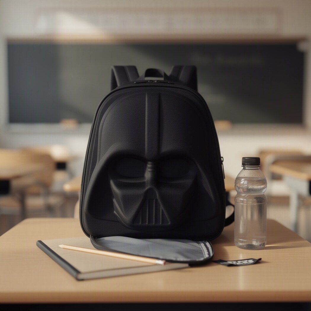 Sac à dos Star Wars noir effet relief Dark Vador – Image 3